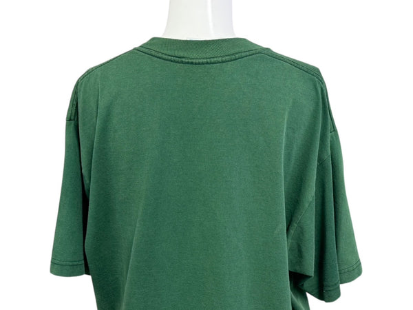 VINTAGE ヴィンテージ 90's WU-WEAR ウーウェア 半袖Ｔシャツ グリーン サイズL ウータンクラン 美品 中古 4b006345