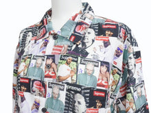 画像をギャラリービューアに読み込む, 極美品 Supreme シュプリーム Magazine S/S shirt 半袖シャツ マルチカラー ムック本 総柄 サイズM 2023SS0601005 中古 4b006346