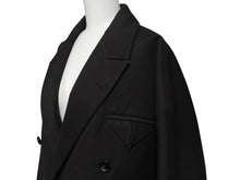 画像をギャラリービューアに読み込む, BOTTEGAVENETA ボッテガヴェネタ ダブルテーラードジャケット655968 V0BS0 コットン ブラウン サイズ50 美品 中古 4b006348