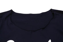 Load image into Gallery viewer, 極美品 lucien pellat finet ルシアンペラフィネ 長袖Tシャツ ロングスリーブ コットン ネイビー マルチカラー サイズXXL 中古 4b006350