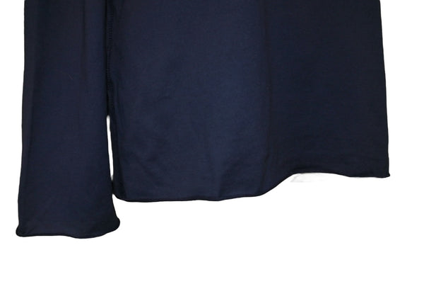極美品 lucien pellat finet ルシアンペラフィネ 長袖Tシャツ ロングスリーブ コットン ネイビー マルチカラー サイズXXL 中古 4b006350