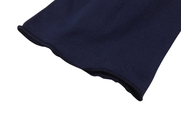 極美品 lucien pellat finet ルシアンペラフィネ 長袖Tシャツ ロングスリーブ コットン ネイビー マルチカラー サイズXXL 中古 4b006350