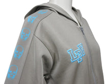 画像をギャラリービューアに読み込む, Lucien Pellat-Finet ルシアンペラフィネ×arena パーカー デサント製 ARJ21F グレー ポリエステル S 中古 4b006352