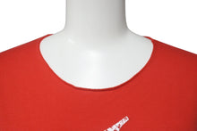 Load image into Gallery viewer, 極美品 lucien pellat finet ルシアンペラフィネ 長袖Tシャツ ロングスリーブTシャツ レッド ホワイト サイズM 中古 4b006355