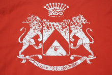 Load image into Gallery viewer, 極美品 lucien pellat finet ルシアンペラフィネ 長袖Tシャツ ロングスリーブTシャツ レッド ホワイト サイズM 中古 4b006355