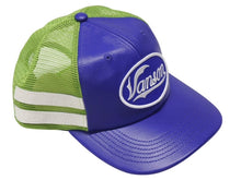 画像をギャラリービューアに読み込む, 新品未使用 Supreme シュプリーム × Vanson ヴァンソン レザーキャップ ブルー グリーン ONE SIZE 58cm H79FW25 中古 4b006372