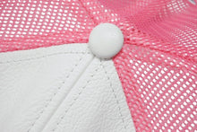 画像をギャラリービューアに読み込む, 新品未使用 Supreme シュプリーム × Vanson ヴァンソン レザーキャップ ピンク ホワイト ONE SIZE 58cm H79FW25 中古 4b006374