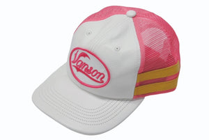 新品未使用 Supreme シュプリーム × Vanson ヴァンソン レザーキャップ ピンク ホワイト ONE SIZE 58cm H79FW25 中古 4b006375