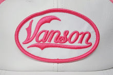 画像をギャラリービューアに読み込む, 新品未使用 Supreme シュプリーム × Vanson ヴァンソン レザーキャップ ピンク ホワイト ONE SIZE 58cm H79FW25 中古 4b006375