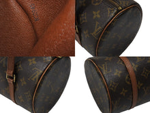 Load image into Gallery viewer, LOUIS VUITTON ルイヴィトン パピヨン30 ハンドバッグ モノグラム M51366 筒型 モノグラムキャンバス ブラウン 美品 中古 4b006387
