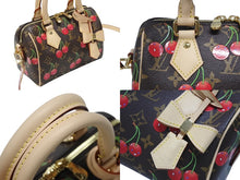 Load image into Gallery viewer, 新品未使用 LOUIS VUITTON ルイヴィトン LV TM スピーディー バンドリエール20 チェリーブロッサム ハンドバッグ M13094 中古 4b006388