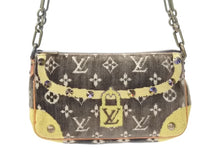 画像をギャラリービューアに読み込む, LOUIS VUITTON ルイ ヴィトン ポシェットアクセソワール ショルダーバッグ M92710 モノグラム トロンプイユ 美品 中古 4c073373