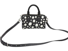 画像をギャラリービューアに読み込む, 新品同様 LOUIS VUITTON ルイヴィトン ナノ スピーディ 草間彌生 2WAYハンドバッグ M81910 モノグラムアンプラントレザー 中古 4b006394