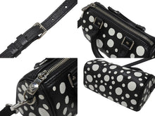 画像をギャラリービューアに読み込む, 新品同様 LOUIS VUITTON ルイヴィトン ナノ スピーディ 草間彌生 2WAYハンドバッグ M81910 モノグラムアンプラントレザー 中古 4b006394