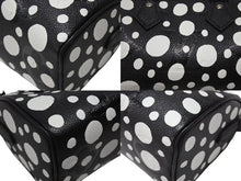 画像をギャラリービューアに読み込む, 新品同様 LOUIS VUITTON ルイヴィトン ナノ スピーディ 草間彌生 2WAYハンドバッグ M81910 モノグラムアンプラントレザー 中古 4b006394