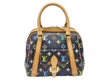 Load image into Gallery viewer, 極美品 LOUIS VUITTON ルイヴィトン モノグラムマルチカラー プリシラ M40097 ハンドバッグ ノワール ブラック ゴールド金具 中古 4b006395