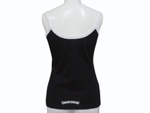 画像をギャラリービューアに読み込む, 新品未使用 CHROME HEARTS クロムハーツ HORSESHOE ホースシュー CHプラス キャミソール ブラック ホワイト サイズM 中古 4b006404