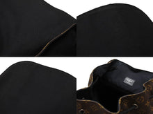 画像をギャラリービューアに読み込む, LOUIS VUITTON ルイヴィトン クリストファー MM リュック バックパック M43735 モノグラムマカサー ブラウン ブラック 美品 中古 4b006405