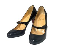 Load image into Gallery viewer, Christian Louboutin クリスチャンルブタン パンプス Top Street Patent 85 ブラック レザー 36 美品 中古 4b006416