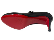 Load image into Gallery viewer, Christian Louboutin クリスチャンルブタン パンプス Top Street Patent 85 ブラック レザー 36 美品 中古 4b006416