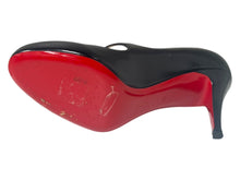 Load image into Gallery viewer, Christian Louboutin クリスチャンルブタン パンプス Top Street Patent 85 ブラック レザー 36 美品 中古 4b006416