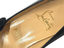 Load image into Gallery viewer, Christian Louboutin クリスチャンルブタン パンプス Top Street Patent 85 ブラック レザー 36 美品 中古 4b006416