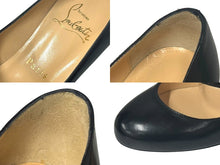 Load image into Gallery viewer, Christian Louboutin クリスチャンルブタン パンプス Top Street Patent 85 ブラック レザー 36 美品 中古 4b006416