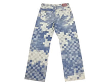 画像をギャラリービューアに読み込む, 極美品 LOUIS VUITTON ルイヴィトン 24SS ダミエデニムスケートデニム パンツ RM241 GCO HQD87W ブルー サイズ34 中古 4b006421