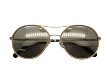 画像をギャラリービューアに読み込む, 極美品 CHANEL シャネル ティアドロップ サングラス 4228-Q c.125/5A サイズ56□17 140 ココマーク ゴールドフレーム 中古 4b006439