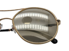 画像をギャラリービューアに読み込む, 極美品 CHANEL シャネル ティアドロップ サングラス 4228-Q c.125/5A サイズ56□17 140 ココマーク ゴールドフレーム 中古 4b006439