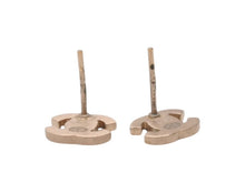 画像をギャラリービューアに読み込む, 極美品 CHANEL シャネル ココマーク ピアス 両耳 09P刻印 フランス製 1.5g メタル ラインストーン ゴールド金具 中古 4b006446