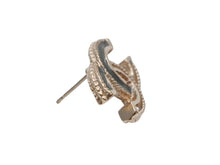 画像をギャラリービューアに読み込む, 極美品 CHANEL シャネル Coco Mark ココマーク A12A刻印 3g ゴールド グレーカラー ピアス 中古 4b006456