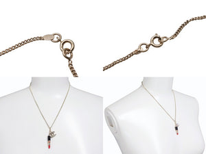 CHANEL Cocomark Lipstick Necklace Weight approx. 6.9g 04A stamp Total length approx. 49cm Gold Metal Good Condition Used 4b006459