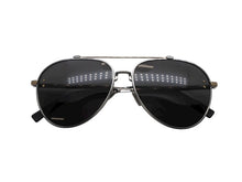 Load image into Gallery viewer, 極美品 Christian Dior クリスチャンディオール CD Diamond A1U ティアドロップ型 シルバーブラックカラー イタリア製 中古 4b006469