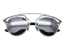 Load image into Gallery viewer, 極美品 DIOR ディオール サングラス SoReal APPDC シルバーブラックカラー RM601BTUWJ サイズ48□22 140 ミラーレンズ 中古 4b006470