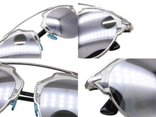 Load image into Gallery viewer, 極美品 DIOR ディオール サングラス SoReal APPDC シルバーブラックカラー RM601BTUWJ サイズ48□22 140 ミラーレンズ 中古 4b006470