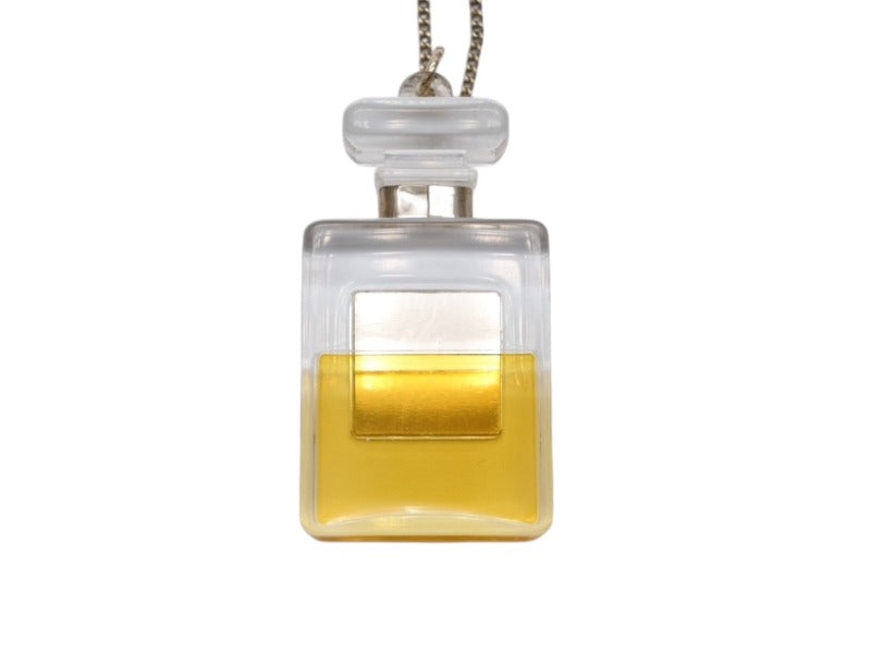 CHANEL Perfume-shaped necklace Weight approx. 14.2g BB11A stamp Total length approx. 46cm Gold Metal Good Condition Used 4b000394