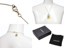 画像をギャラリービューアに読み込む, CHANEL シャネル 香水型 ネックレス 重量約14.2g BB11A刻印 全長約46cm ゴールド メタル 美品 中古 4b000394