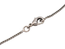 画像をギャラリービューアに読み込む, CHANEL シャネル ココマーク ラインストーン ネックレス 重量約5.8g 08V刻印 全長約46cm シルバー メタル 美品 中古 4b006480