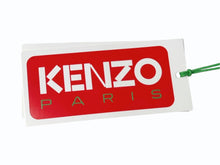 Load image into Gallery viewer, 新品未使用 KENZO ケンゾー Fur Striped Tiger Scarf ファーストライプタイガースカーフ ブラック カーキ ワンサイズ 中古 4b000650