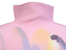 Load image into Gallery viewer, 極美品 ISSEY MIYAKE me イッセイミヤケ ミー ハイネック プリーツ カットソー ピンク Mi41FJ631 ポリエステル サイズF 中古 4b006505
