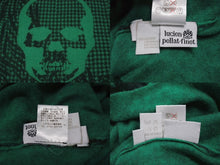 Load image into Gallery viewer, Lucien Pellat-Finet ルシアンペラフィネ スカル タートルネックニット カシミヤ グリーン ブラック サイズS 美品 中古 4b006508