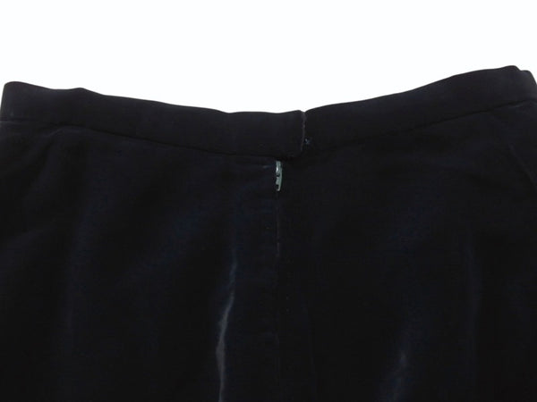 Christian Dior クリスチャンディオール ベロア ロングスカートスカート グリーン レーヨン キュプラ L 中古 4b006509
