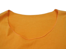 画像をギャラリービューアに読み込む, Lucien Pellat-Finet ルシアン ペラフィネ スカル 半袖Tシャツ サイズM プリント オレンジ 美品 中古 4b006512