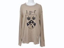 Load image into Gallery viewer, Lucien Pellat-Finet ルシアンペラフィネ 長袖 カットソー Tシャツ ブラウン 茶色 サイズ M コットン 中古 4b006515