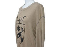 Load image into Gallery viewer, Lucien Pellat-Finet ルシアンペラフィネ 長袖 カットソー Tシャツ ブラウン 茶色 サイズ M コットン 中古 4b006515