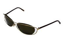 Load image into Gallery viewer, CHANEL シャネル サングラス アイウェア ヴィンテージ ココマーク 40 20 GP ゴールド ボルドー 美品 中古 4b006518