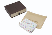 画像をギャラリービューアに読み込む, 極美品 LOUIS VUITTON ルイヴィトン モノグラムマルチカラー ジッピーコインパース コインケース M66548 ゴールド金具 中古 4b006519