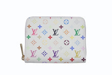 画像をギャラリービューアに読み込む, 極美品 LOUIS VUITTON ルイヴィトン モノグラムマルチカラー ジッピーコインパース コインケース M66548 ゴールド金具 中古 4b006519