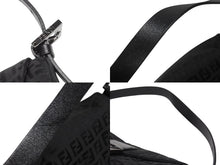 画像をギャラリービューアに読み込む, 極美品 FENDI フェンディ マンマバケット ワンショルダーバッグ 8BR442 ズッキーノ柄 縦長 ブラック ガンメタリック金具 中古 4b006531
